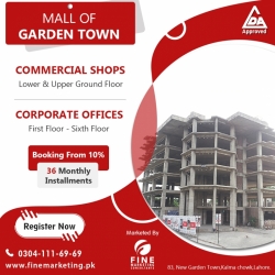 Commercial for Rent Garden Town LAHORE
