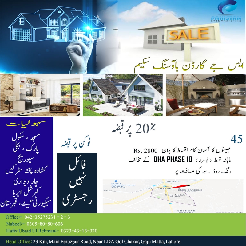 Commercial Available for Rent Bedian Road LAHORE Pakistan Star Marketing
