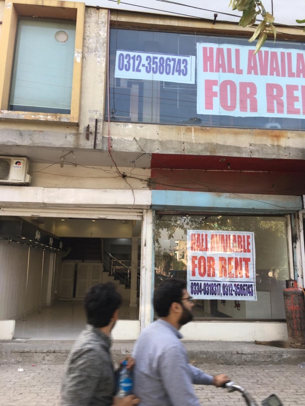 Commercial Available for Rent Johar Town LAHORE 