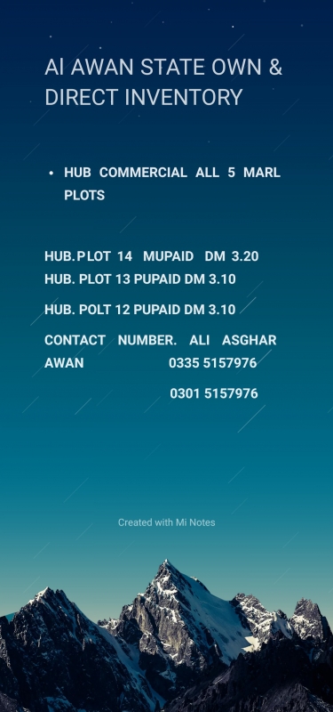 Commercial Available for Rent Rawat RAWALPINDI 