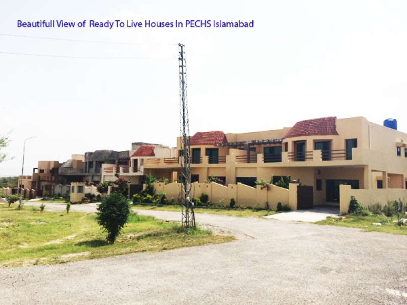 Plot Available for Sale P.E.C.H.S ISLAMABAD Ready To Live Houses