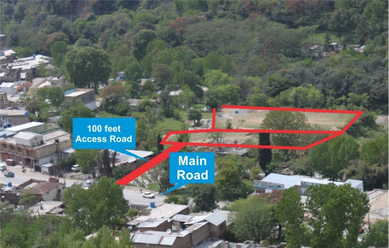 House Available for Sale Ayubia ABBOTTABAD Site access