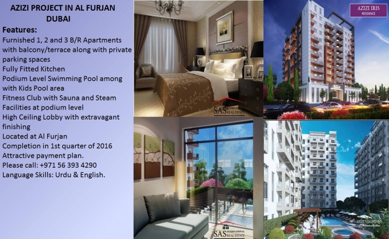 House Available for Sale AL Furjan Terrace DUBAI Azizi Project In Al Furjan ,dubai