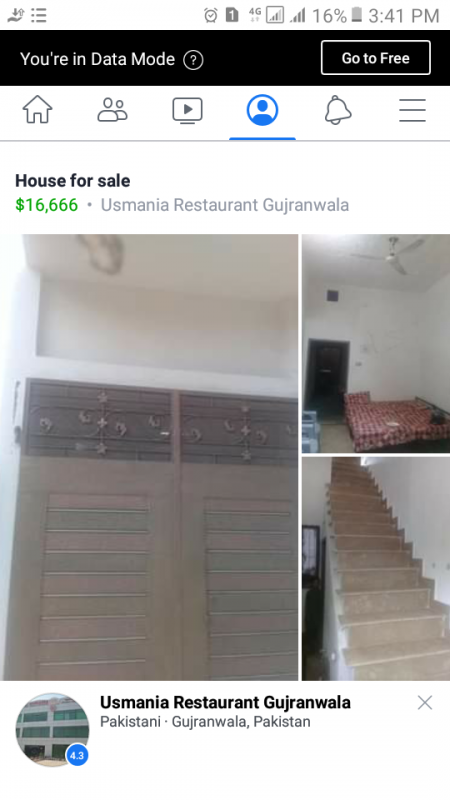 House Available for Sale G.T Road GUJRANWALA House for Sale