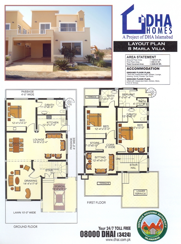 House Available for Sale DHA Valley ISLAMABAD 8 marla DHA HOME