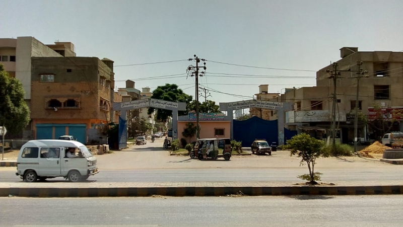 House Available for Sale Malir KARACHI Sindhi Jamaat Co-Operative Housing Society Main Entrance