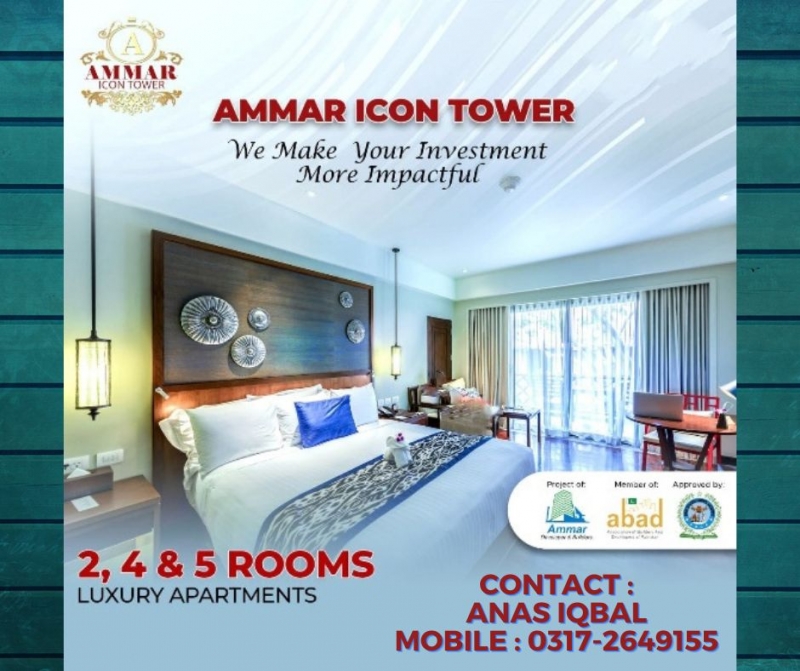 House Available for Sale Surjani Town KARACHI Ammar Icon Tower