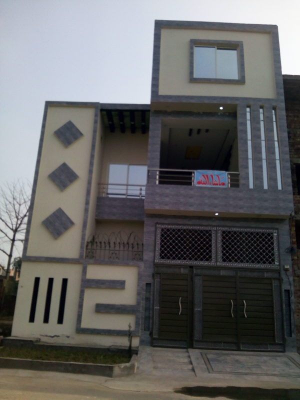 House Available for Sale Rehman Garden LAHORE front view