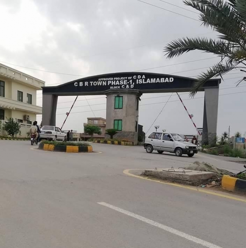 Plot Available for Sale CBR Town ISLAMABAD gate