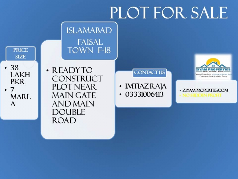 Plot Available for Sale Fateh Jang Rd ISLAMABAD 