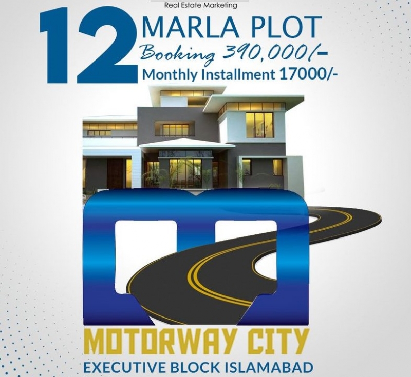 Plot Available for Sale Motorway ISLAMABAD 12 Marla