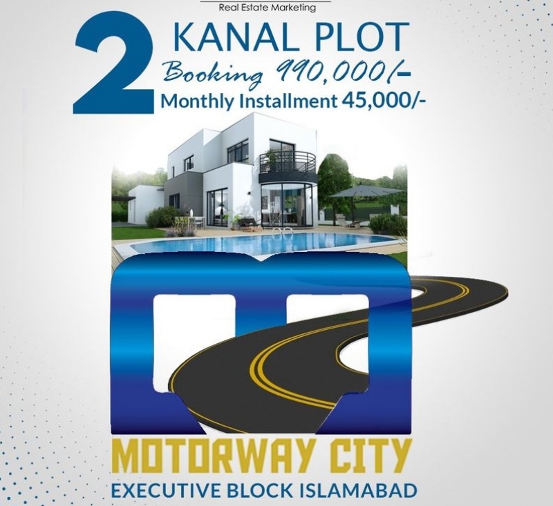 Plot Available for Sale Motorway ISLAMABAD 2 Kanal