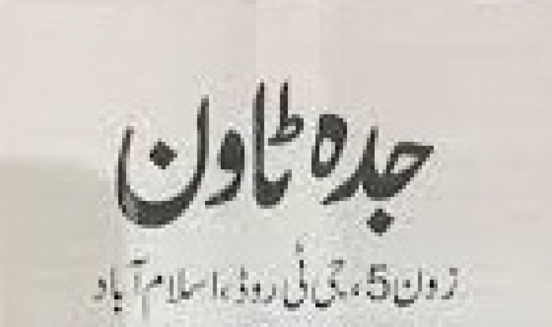 Plot Available for Sale Other Areas ISLAMABAD Jeddah Town