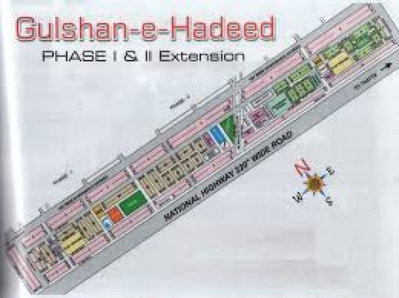 Plot Available for Sale Gulshan-e-Hadeed KARACHI 