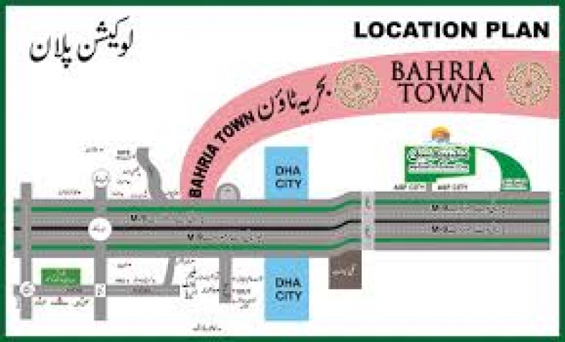 Plot Available for Sale Super Highway KARACHI Society Image