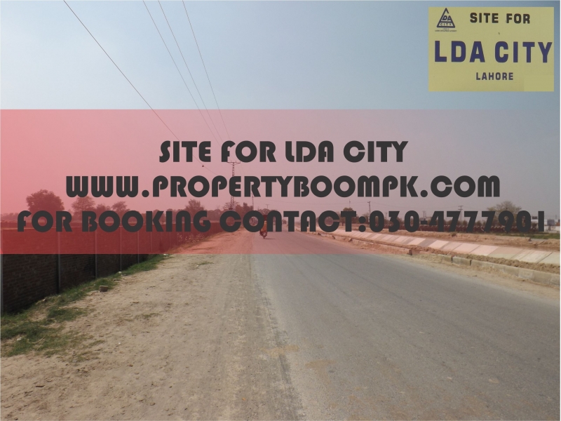 Plot Available for Sale Ferozpur Road LAHORE Image of LDA City Site