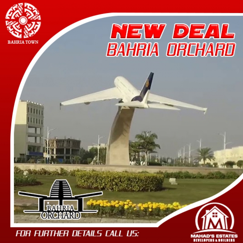 Plot Available for Sale Bahria Town LAHORE Baria Orchard