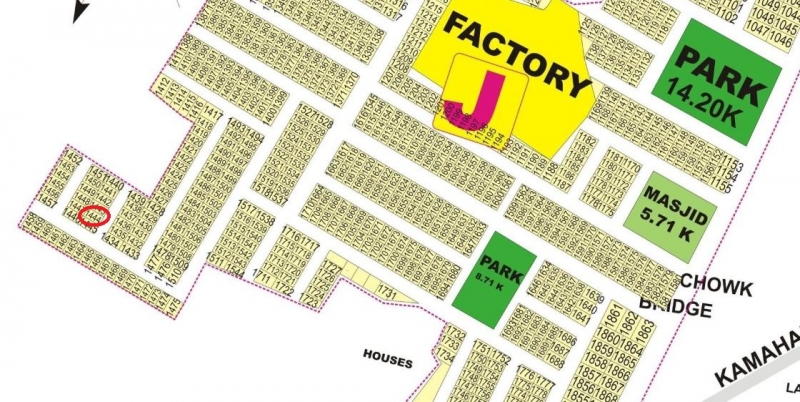 Plot Available for Sale DEFENCE HOUSING AUTHORITY LAHORE DHA Phase 9 (Prism) J-1444