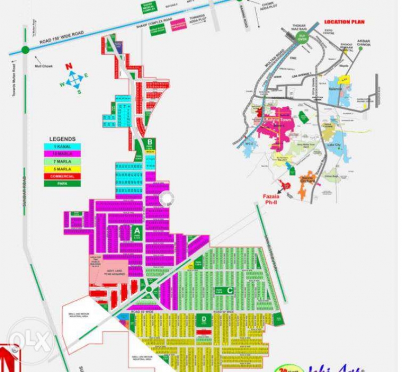 Plot Available for Sale Fizaya LAHORE 