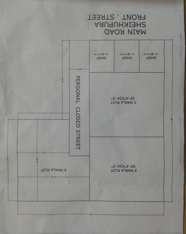 Plot Available for Sale Surrounding area agricultural lands MULTAN plot description