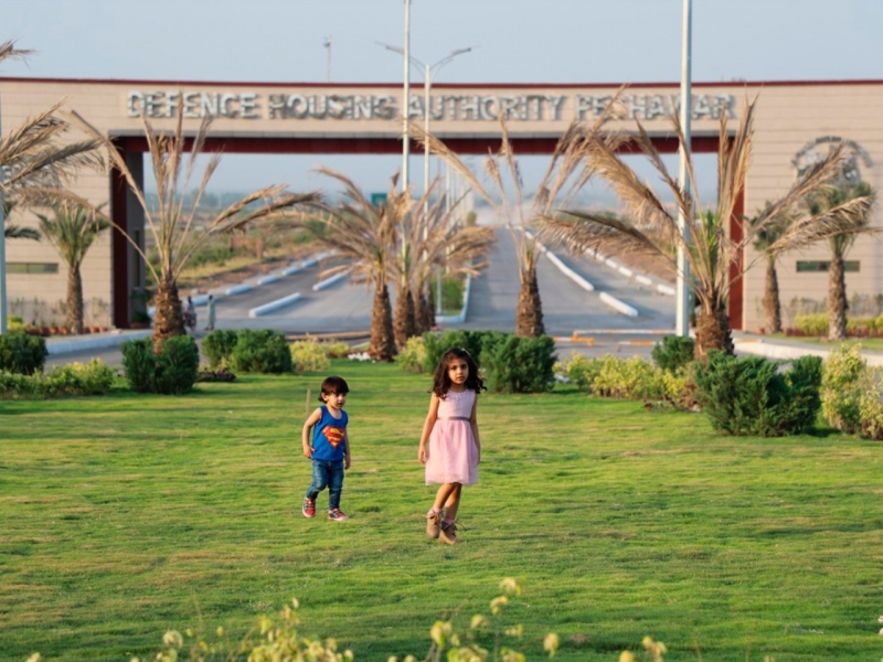 Plot Available for Sale Defence Area PESHAWAR One Kanal residential Plot is available for sale in DHA Peshawar