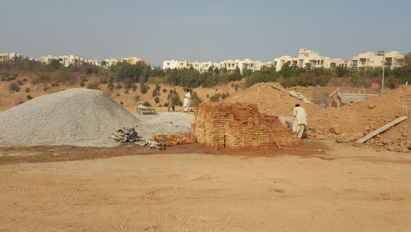 Plot Available for Sale Other Areas RAWALPINDI On going constructions beside the plot