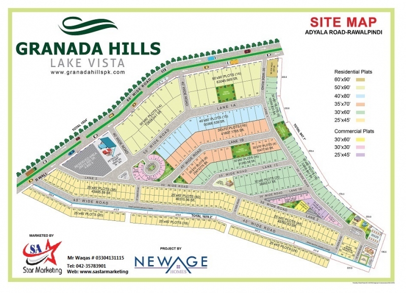 Plot Available for Sale Other Areas RAWALPINDI map
